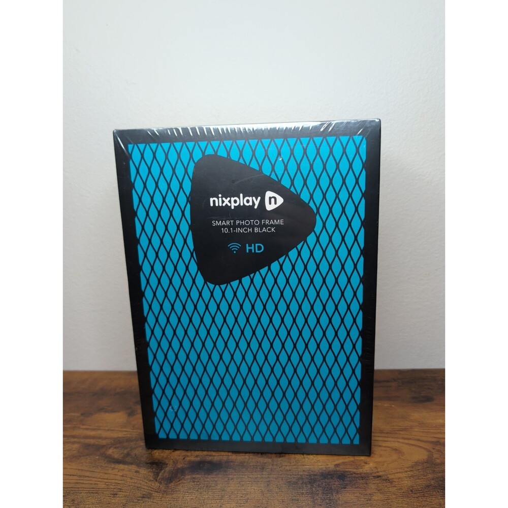 NIXPLAY Plus 10.1" Black Smart HD WIFI Digital PHOTO FRAME New in Sealed Box